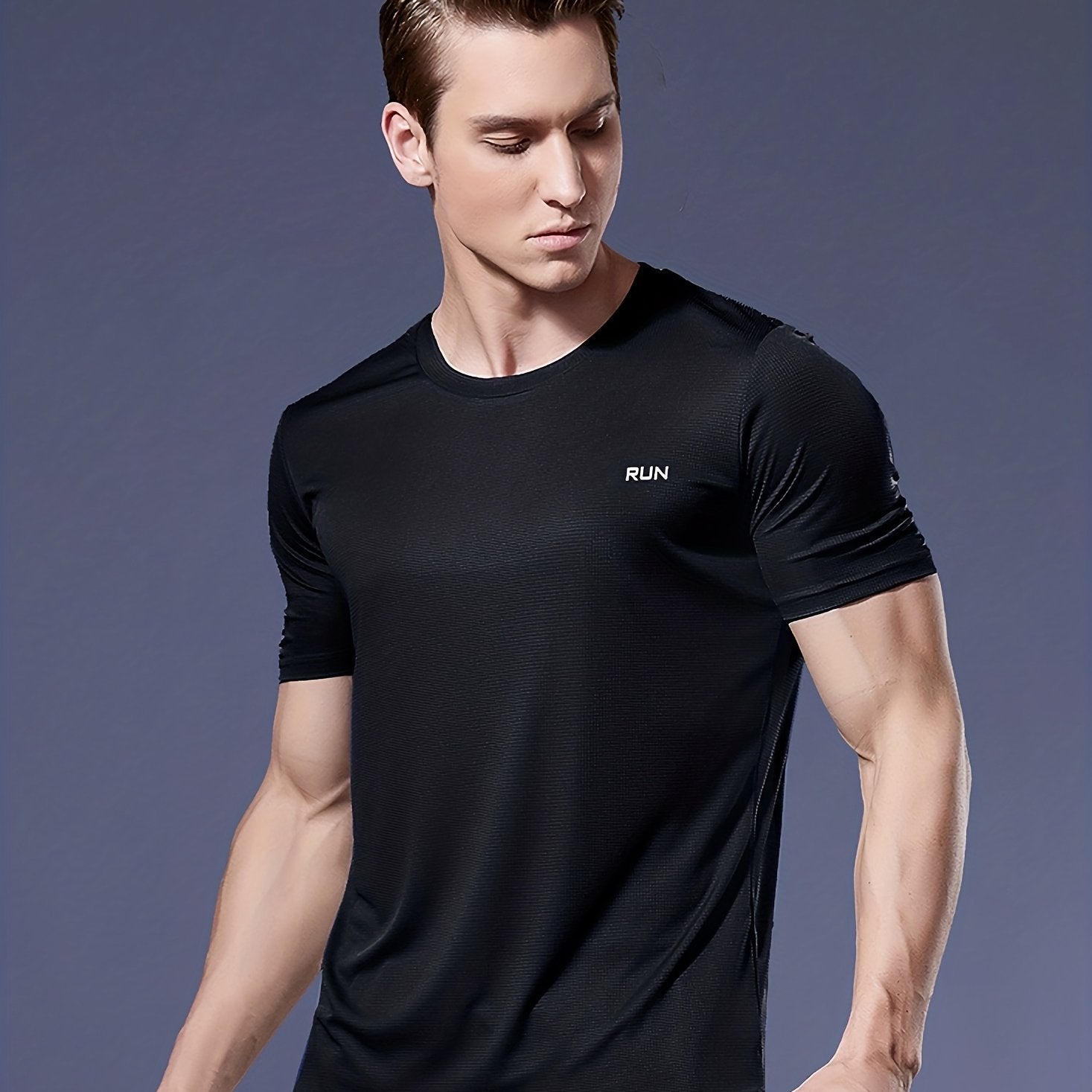 Ultralight Quick Dry Sport T-Shirt For Men - Breathable And Lightweight Top For Fitness, Training, Running, And Gym Workouts