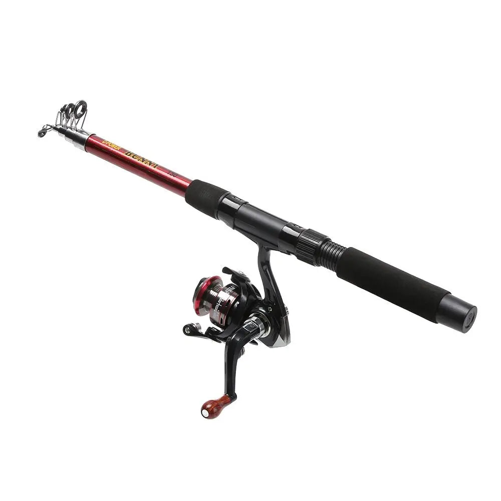 1.5-3.0m Fishing Tackle Tools Outdoor Fiberglass Sea Rod Telescopic Fishing Rod Pole