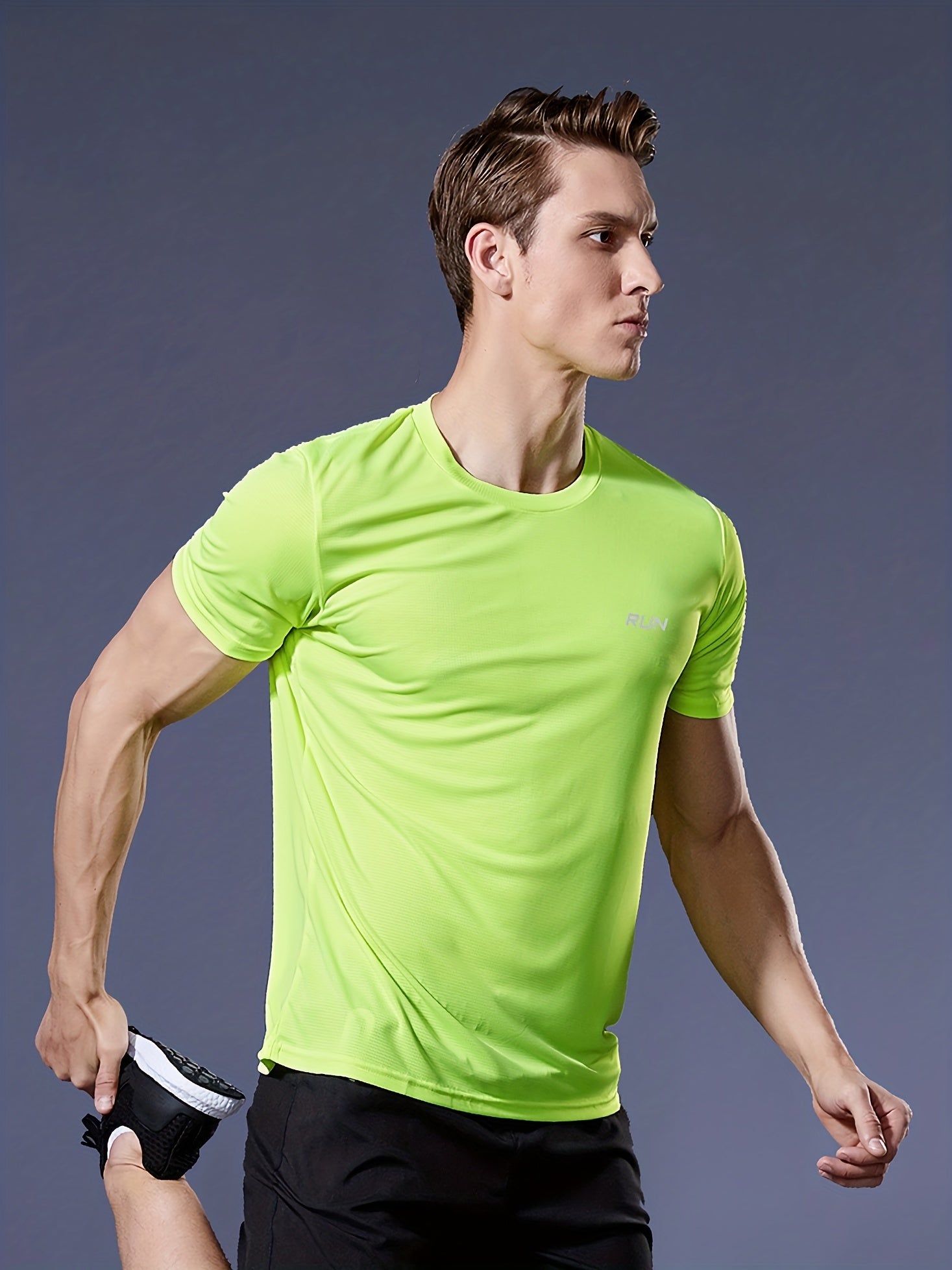 Ultralight Quick Dry Sport T-Shirt For Men - Breathable And Lightweight Top For Fitness, Training, Running, And Gym Workouts
