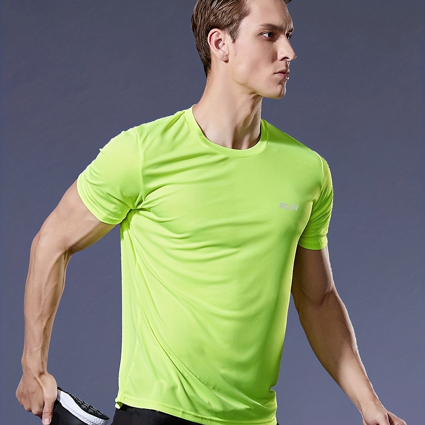 Ultralight Quick Dry Sport T-Shirt For Men - Breathable And Lightweight Top For Fitness, Training, Running, And Gym Workouts