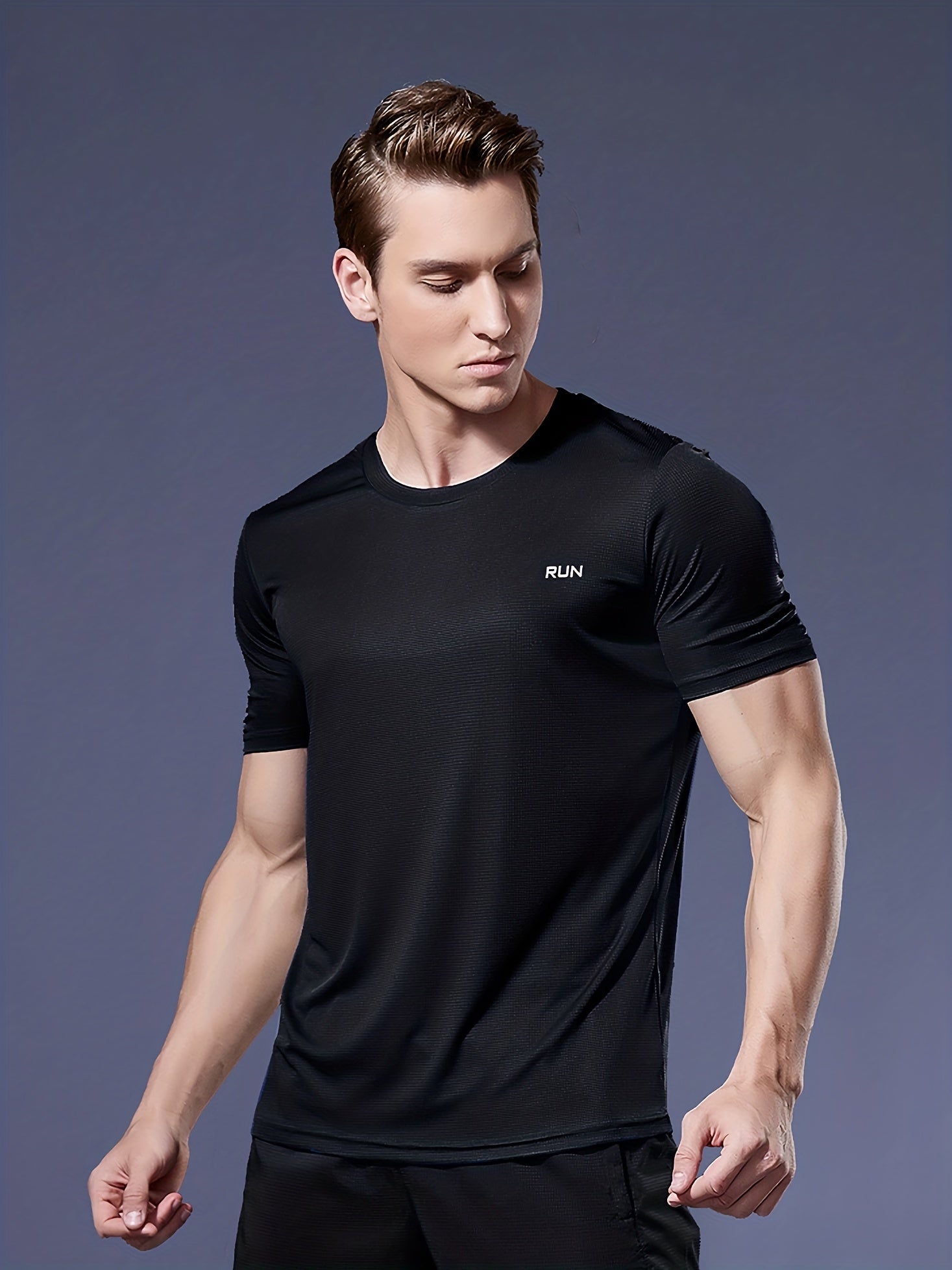 Ultralight Quick Dry Sport T-Shirt For Men - Breathable And Lightweight Top For Fitness, Training, Running, And Gym Workouts